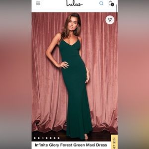 LULU’s infinite glory dress.